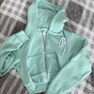 American apparel cropped jacket